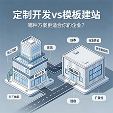 银川建站-定制开发vs模板建站:哪种方案更适合你的企业?