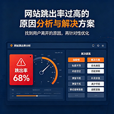 银川建站-网站跳出率过高的原因分析与解决方案