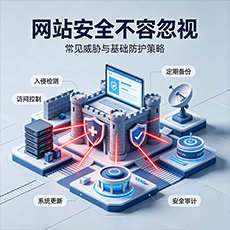 银川建站-网站安全不容忽视:常见威胁与基础防护策略