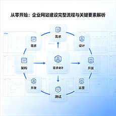 银川建站-从零开始：企业网站建设完整流程与关键要素解析