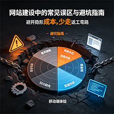 银川建站-网站建设中的常见误区与避坑指南
