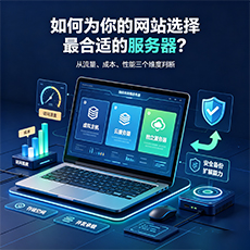 银川建站-如何为你的网站选择最合适的服务器？